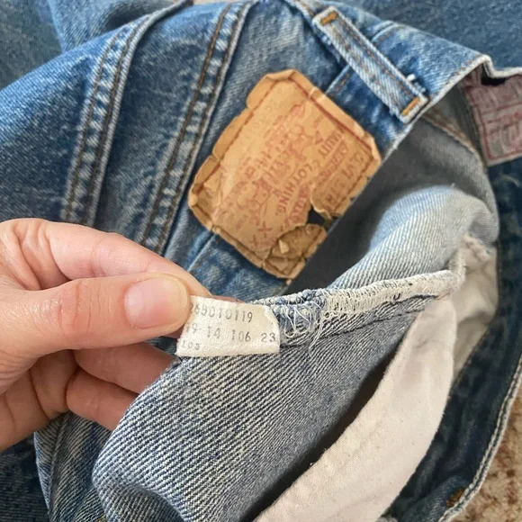 Vintage Levis 501